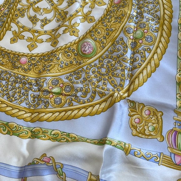 LANCEL Paris silk scarf - Picture 8 of 8